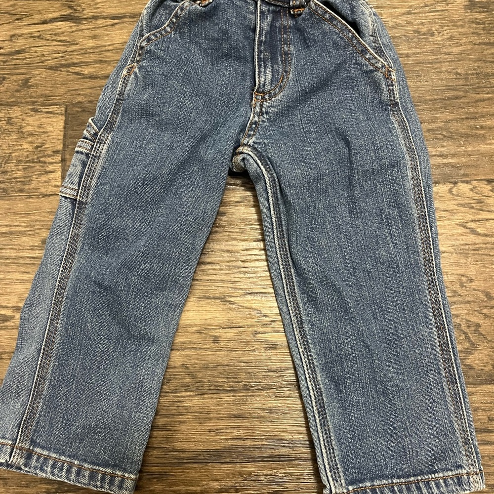 Carhartt Kids Blue Denim Jeans